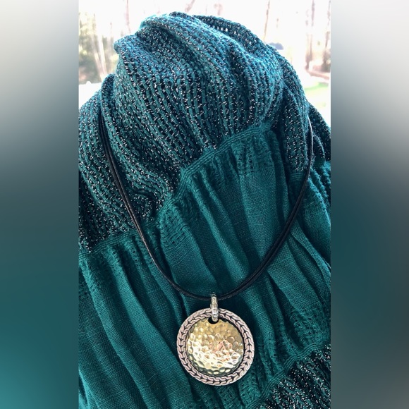 Jewels by Park Lane Pendant on Leather Cord - Picture 7 of 8